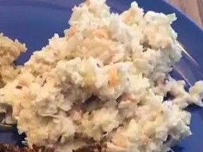 Carl emulates KFC cole slaw.