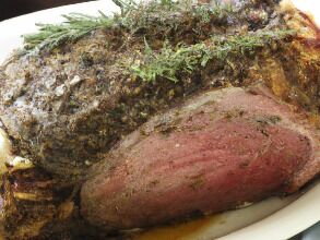 Smoke it to 120F, then wrap it tight until it reaches mid-rare!