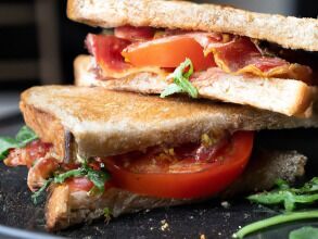 Chris eats this sandwich three times a week every summer!