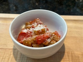 Carl first tasted this at Il Mulino Trattoria in Orlando, and asked for the recipe.