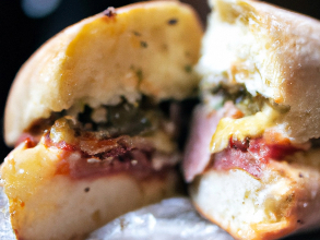 Chef Chris' version of a classic Muffuletta