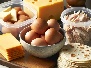 In Spain, a tortilla is more like an omelet. This one doesn't disappoint!